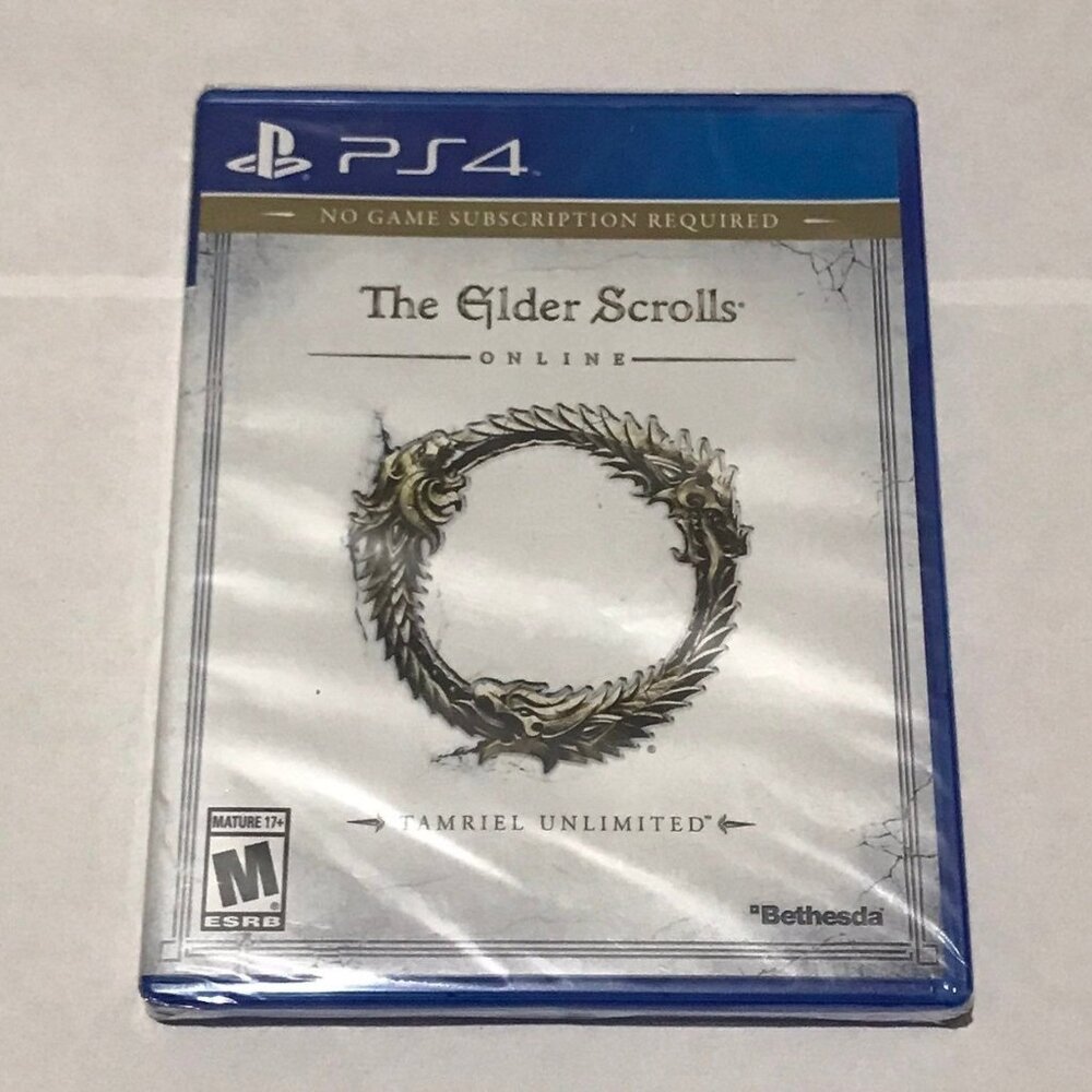 PS4 The Elder Scrolls Online (Brand New Factory Sealed) PlayStation 4